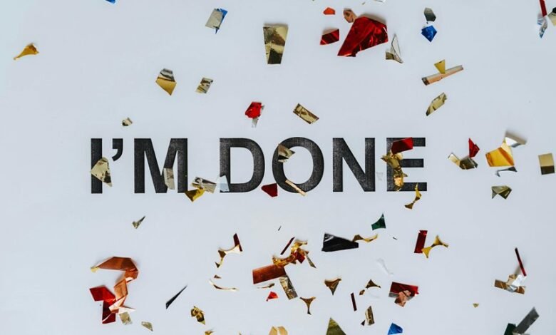 end of a chapter