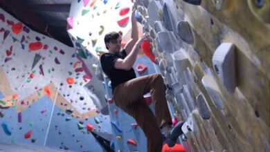 Indoor Rock Climbing
