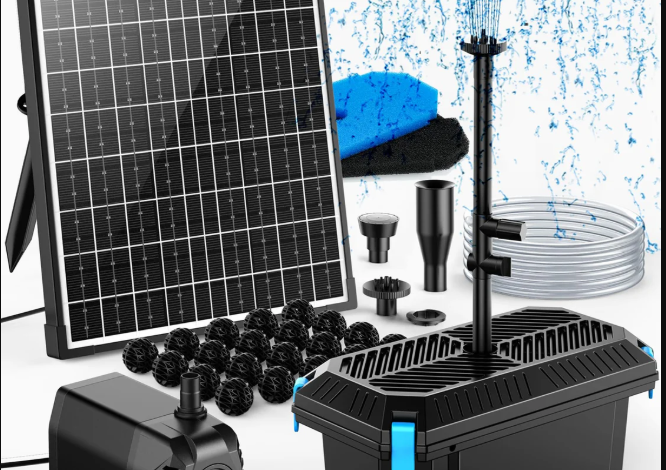The Poposoap Solar Fountain Pump: A Sustainable and Efficient Solution for Your Water Features