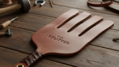 What Is a Leather Split Spanking Paddle? Features and Functional Design Explained