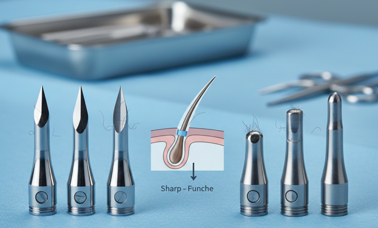 FUE Micro-Punches Sharp against. Blunt: A Complete Surgical